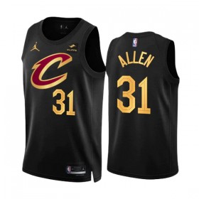 Dres Cleveland Cavaliers Jarrett Allen 31 Jordan 2022-23 Statement Edition Crno Swingman